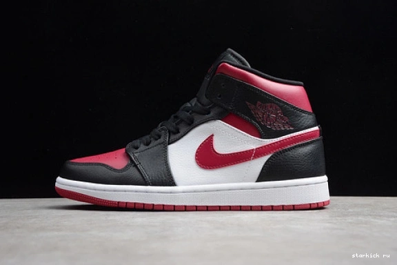 Jordan Toe Bred 1 554724-066 Mid Air  554724-066 1019